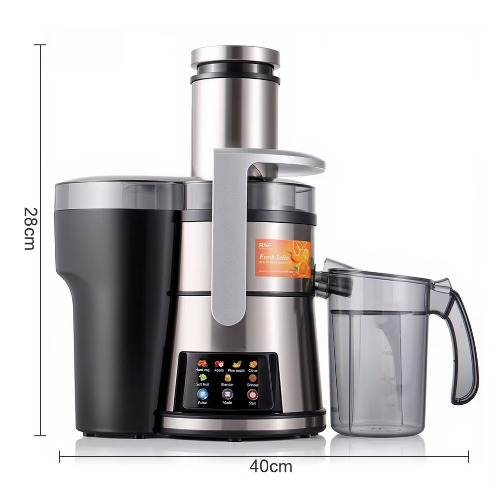 Food Processor Large - RAF 800W 10-in-1 Juicer Exprimidor 10