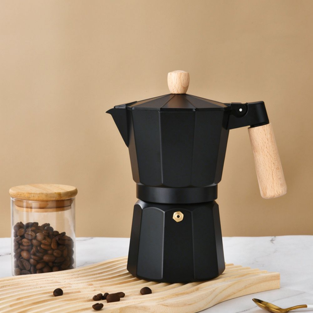 Kitchen Appliances Logo - Classic Aluminum Espresso Moka Pot Italian