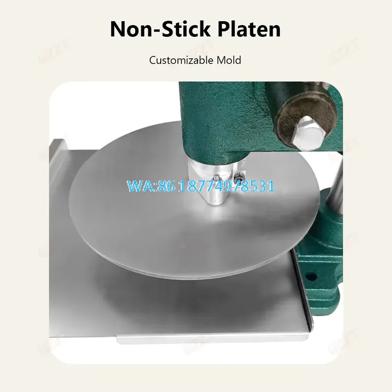 Tortilla Press Cast - Wmwmnu for Commercial Manual Pizza Dough