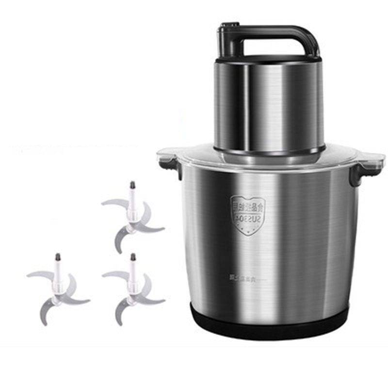 Food Processor Large - Stainless Steel 10L Electric Chopper Meat