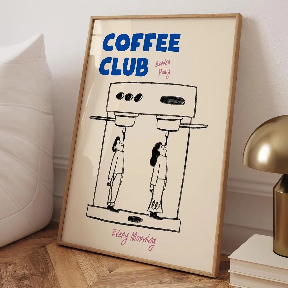 Retro Bonjour Dog Coffee Canva - Kitchen Appliances Vintage review and price