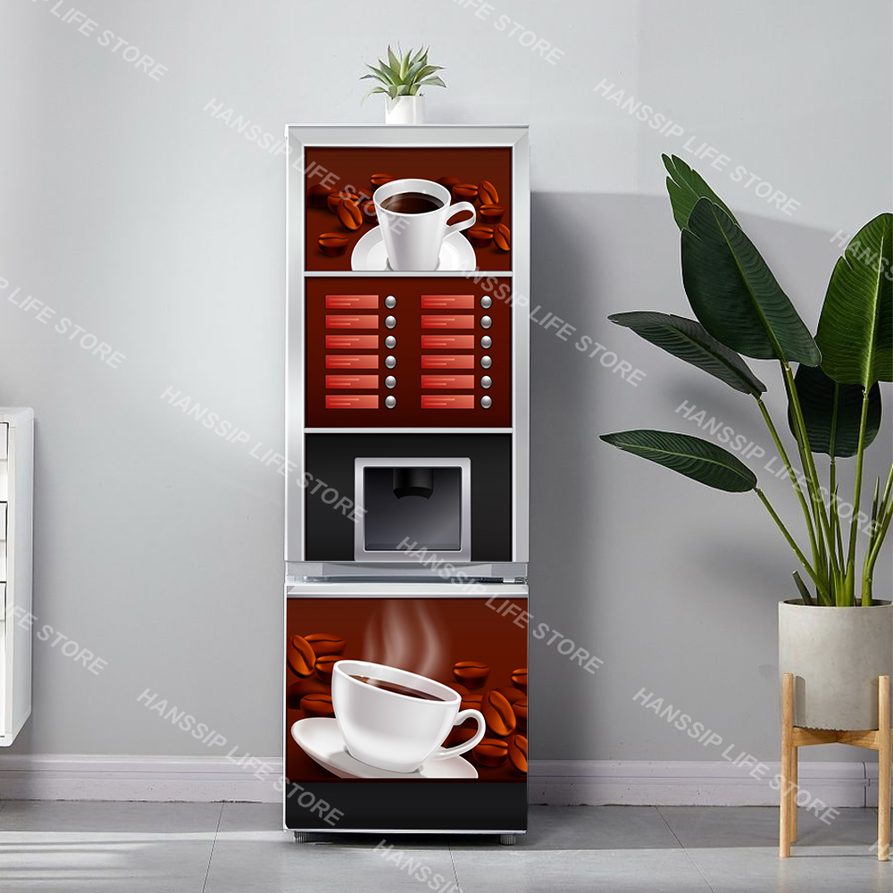Retro Phone Booth Printed Refr - Kitchen Appliances Vintage review and price