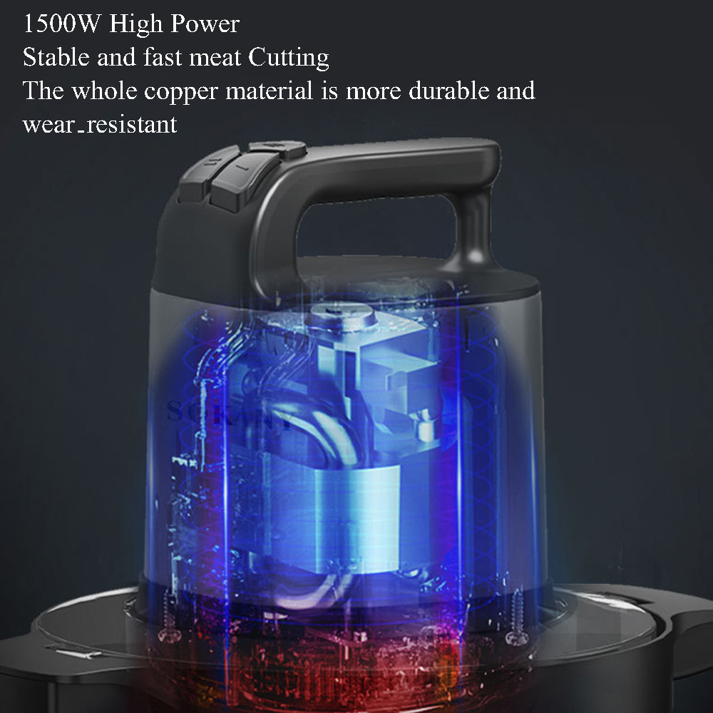 1500W Electric Meat Grinder: 6 - Food Processor Large review and price