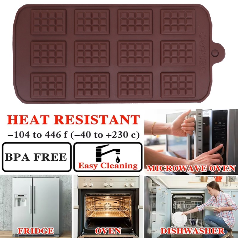 Silicone Chocolate Mold 12 Eve - Kitchen Appliances Baking review and price