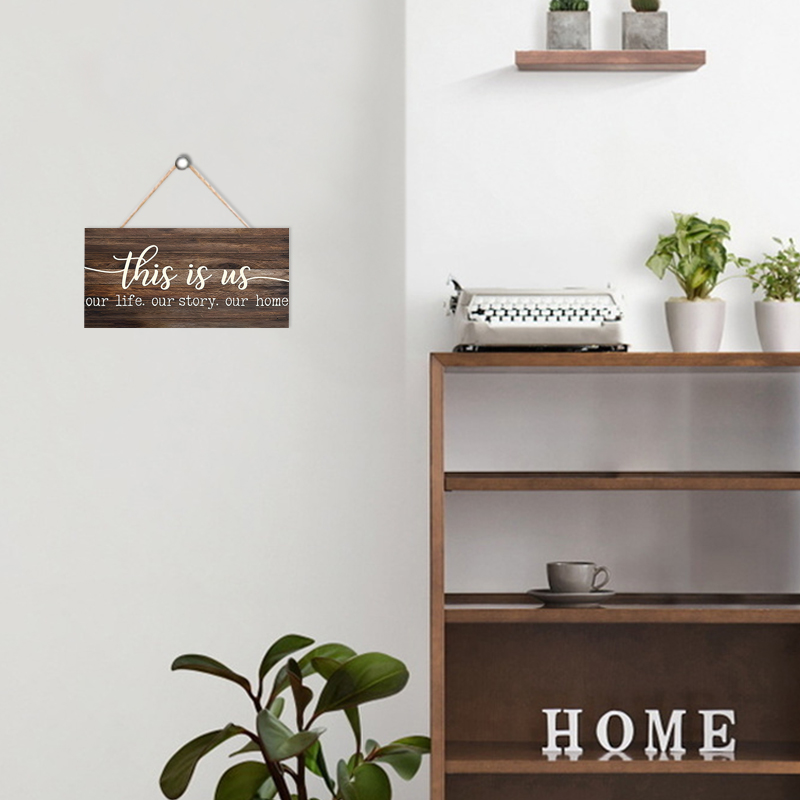 Rustic This is us Wall Hanging - Kitchen Appliances Vintage review and price