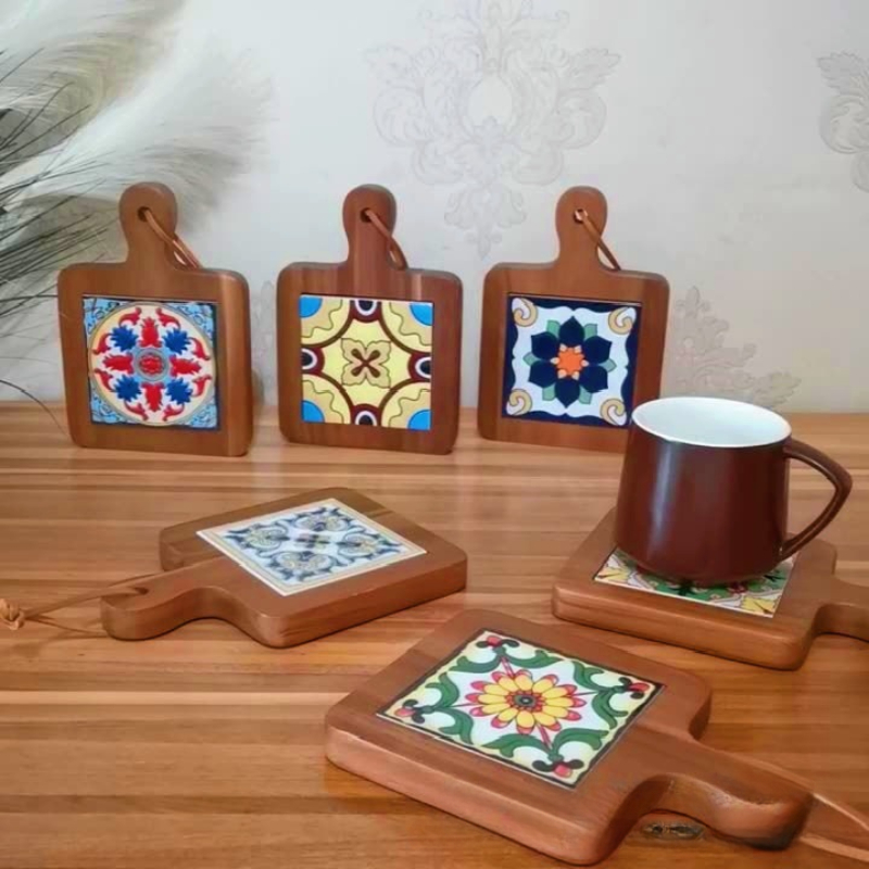 Solid Wood Flower Brick Hand P - Kitchen Appliances Vintage review and price