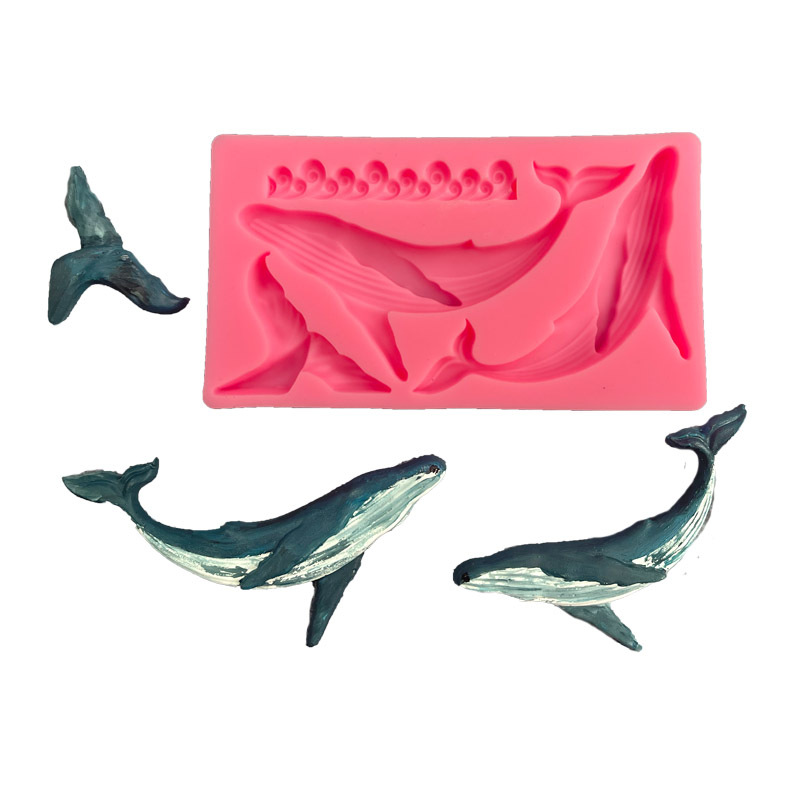 DIY Whale Silicone Mold Ocean  - Kitchen Appliances Baking review and price