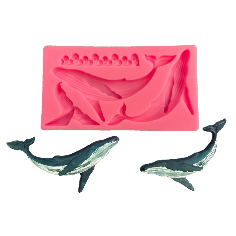 DIY Whale Silicone Mold Ocean  - Kitchen Appliances Baking review and price