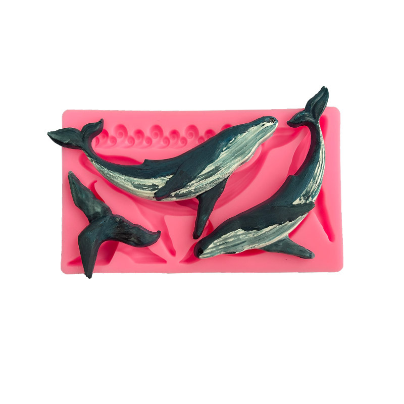 DIY Whale Silicone Mold Ocean  - Kitchen Appliances Baking review and price
