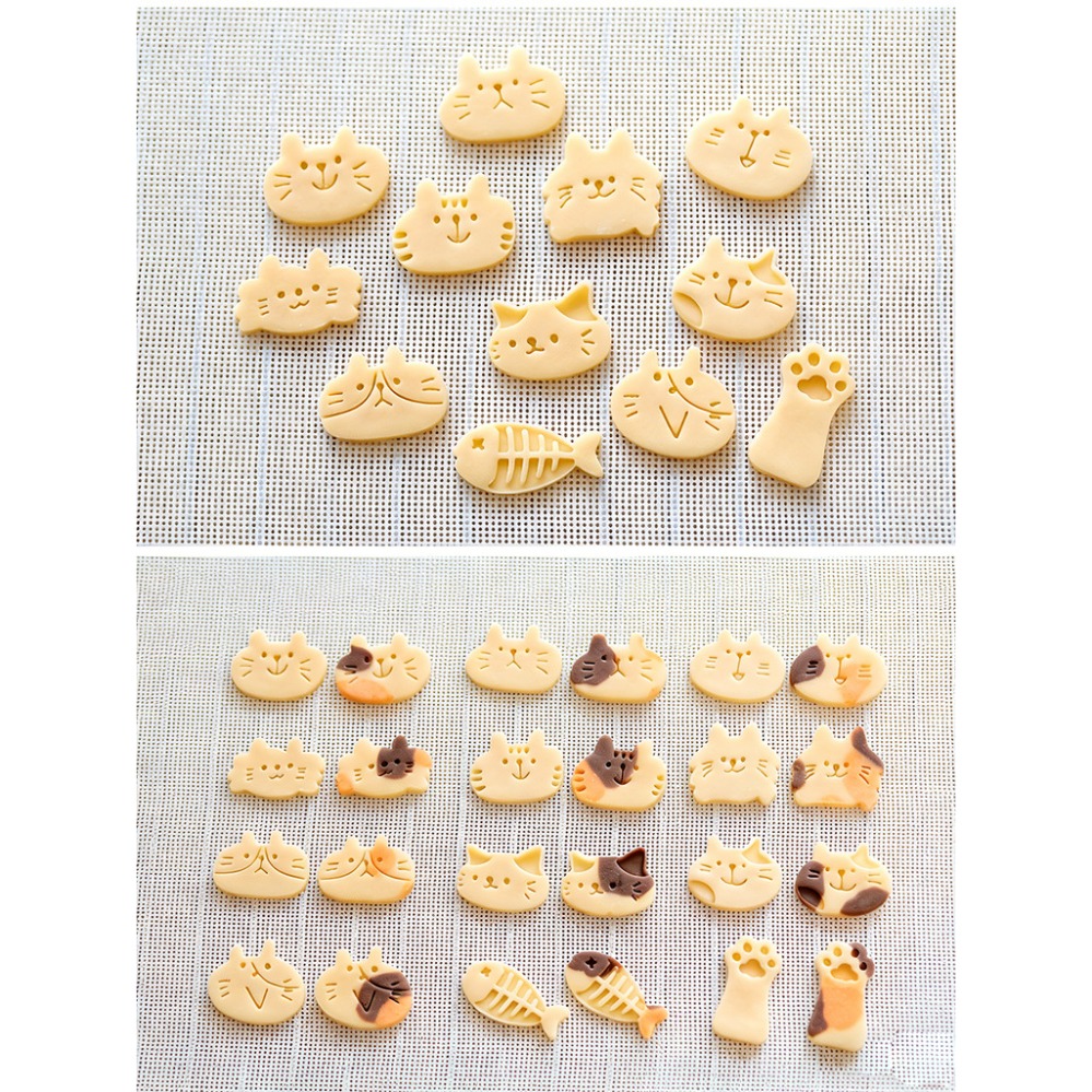 Cute Kitten DIY Stamp Cookie C - Kitchen Appliances Baking review and price