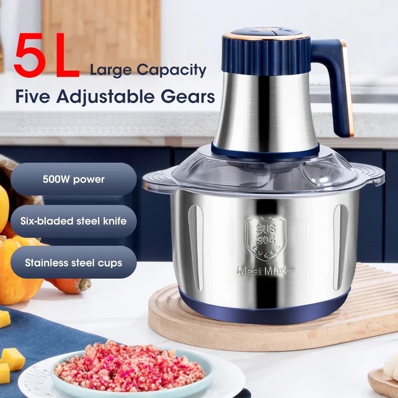 5L Electric Meat Grinder Large - Food Processor Large review and price
