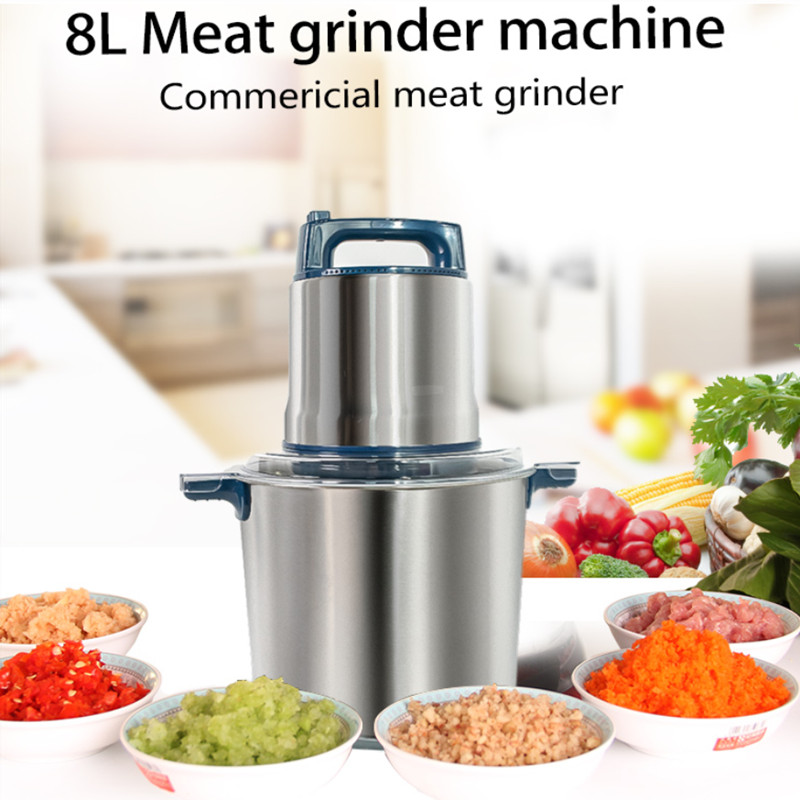 8L electric meat grinder Comme - Food Processor Large review and price